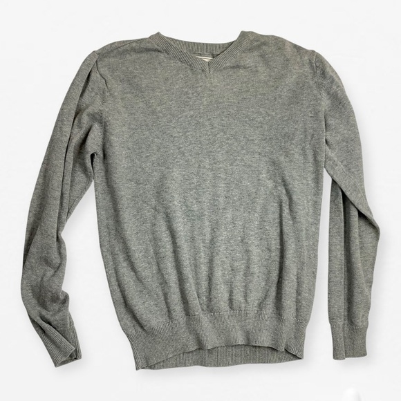 Boys Youth champion Place Black and Blue Kids Hoodie and gray crew neck sweater - Picture 2 of 6